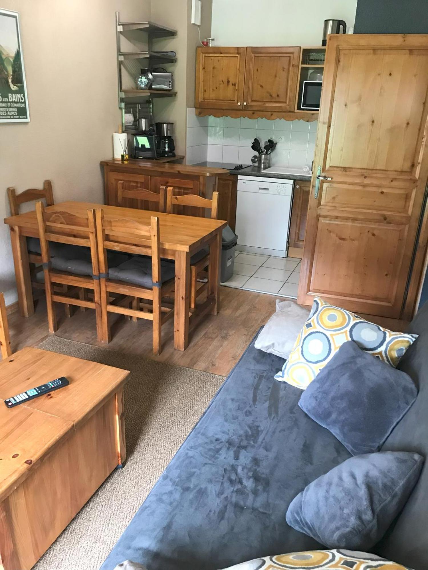 Appartement T2+Cabine Independante Au Depart Des Telecabines Saint-Gervais/Bettex/Mont D'Arbois المظهر الخارجي الصورة