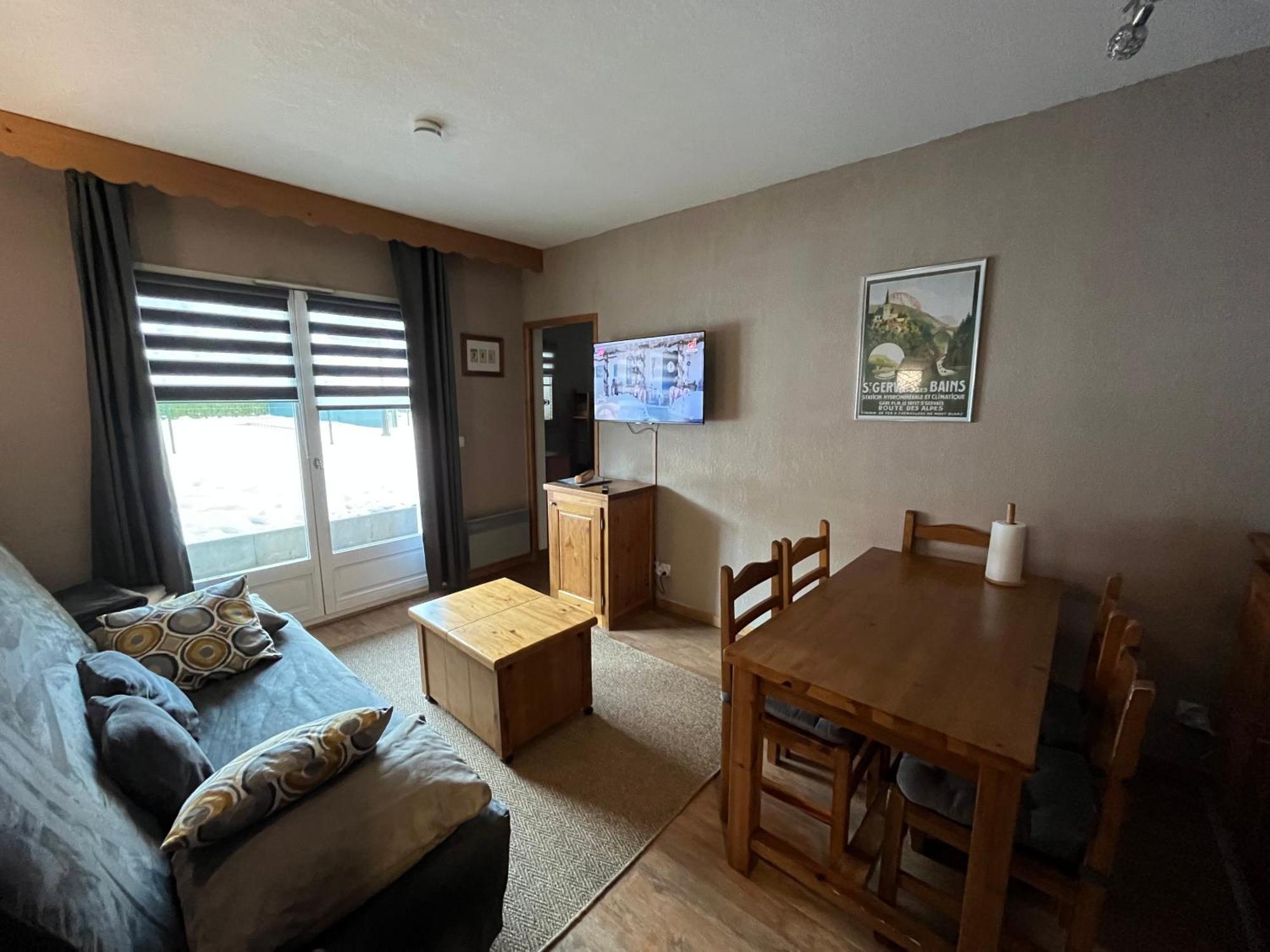 Appartement T2+Cabine Independante Au Depart Des Telecabines Saint-Gervais/Bettex/Mont D'Arbois المظهر الخارجي الصورة