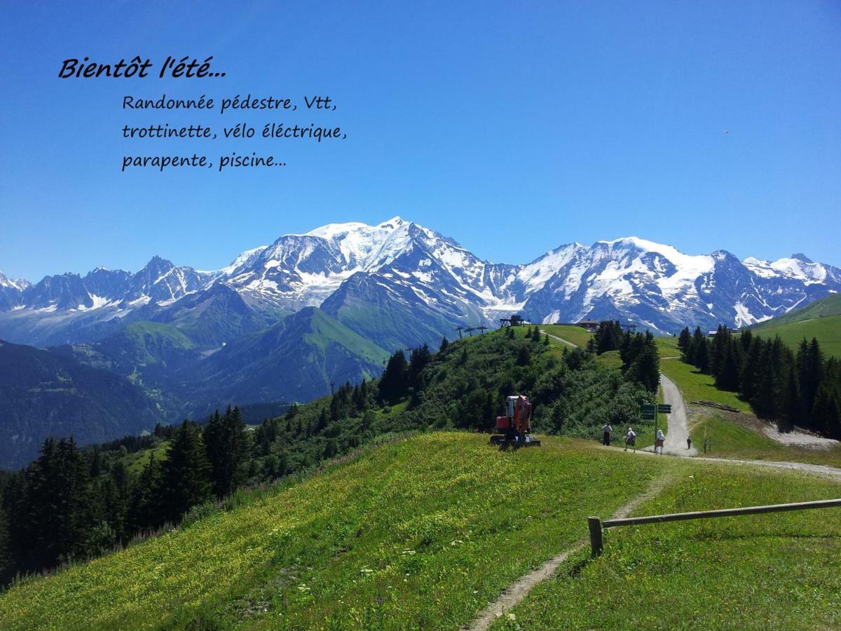 Appartement T2+Cabine Independante Au Depart Des Telecabines Saint-Gervais/Bettex/Mont D'Arbois المظهر الخارجي الصورة