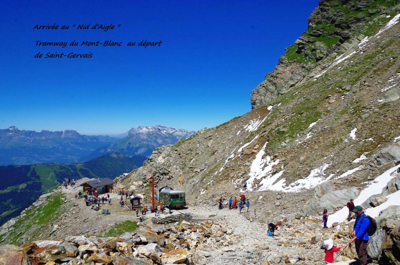 Appartement T2+Cabine Independante Au Depart Des Telecabines Saint-Gervais/Bettex/Mont D'Arbois المظهر الخارجي الصورة