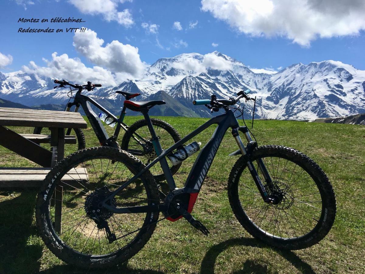 Appartement T2+Cabine Independante Au Depart Des Telecabines Saint-Gervais/Bettex/Mont D'Arbois المظهر الخارجي الصورة