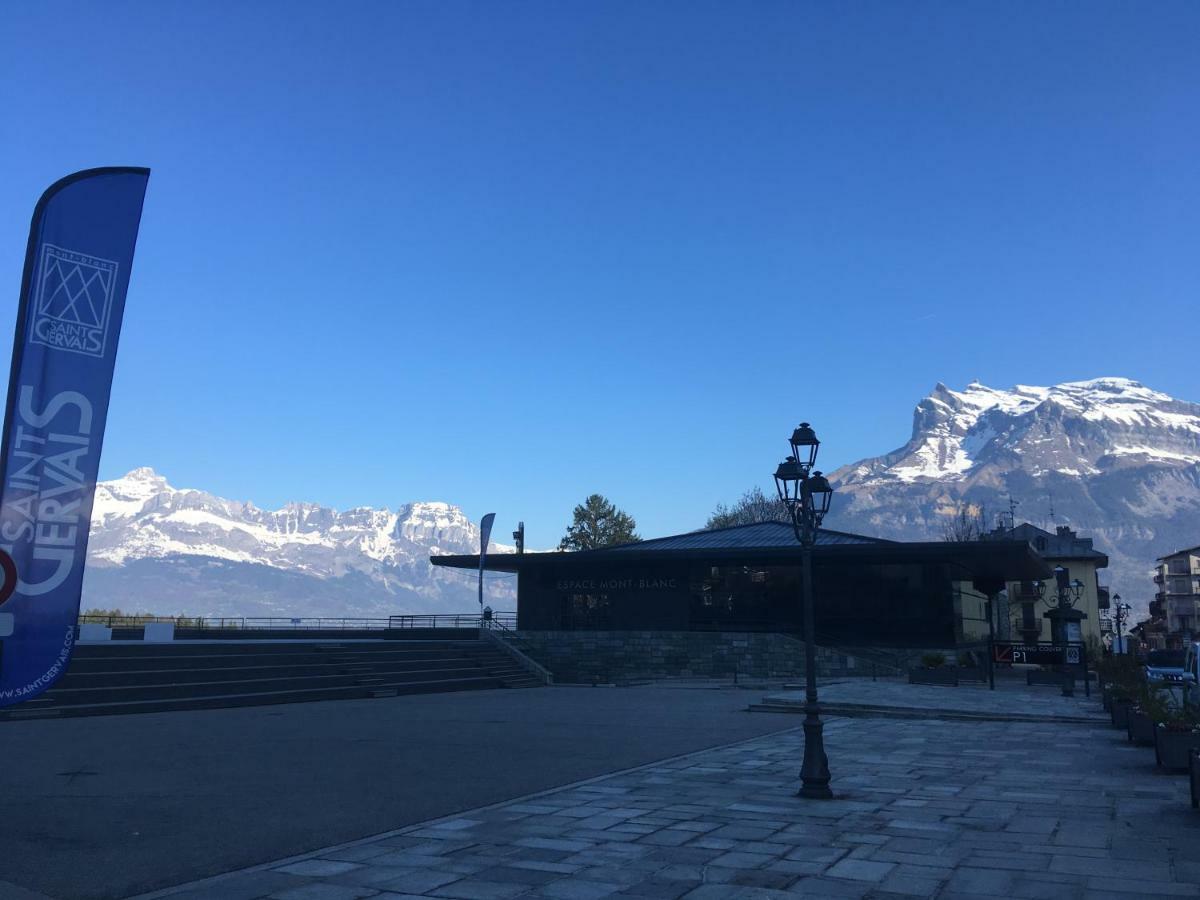 Appartement T2+Cabine Independante Au Depart Des Telecabines Saint-Gervais/Bettex/Mont D'Arbois المظهر الخارجي الصورة