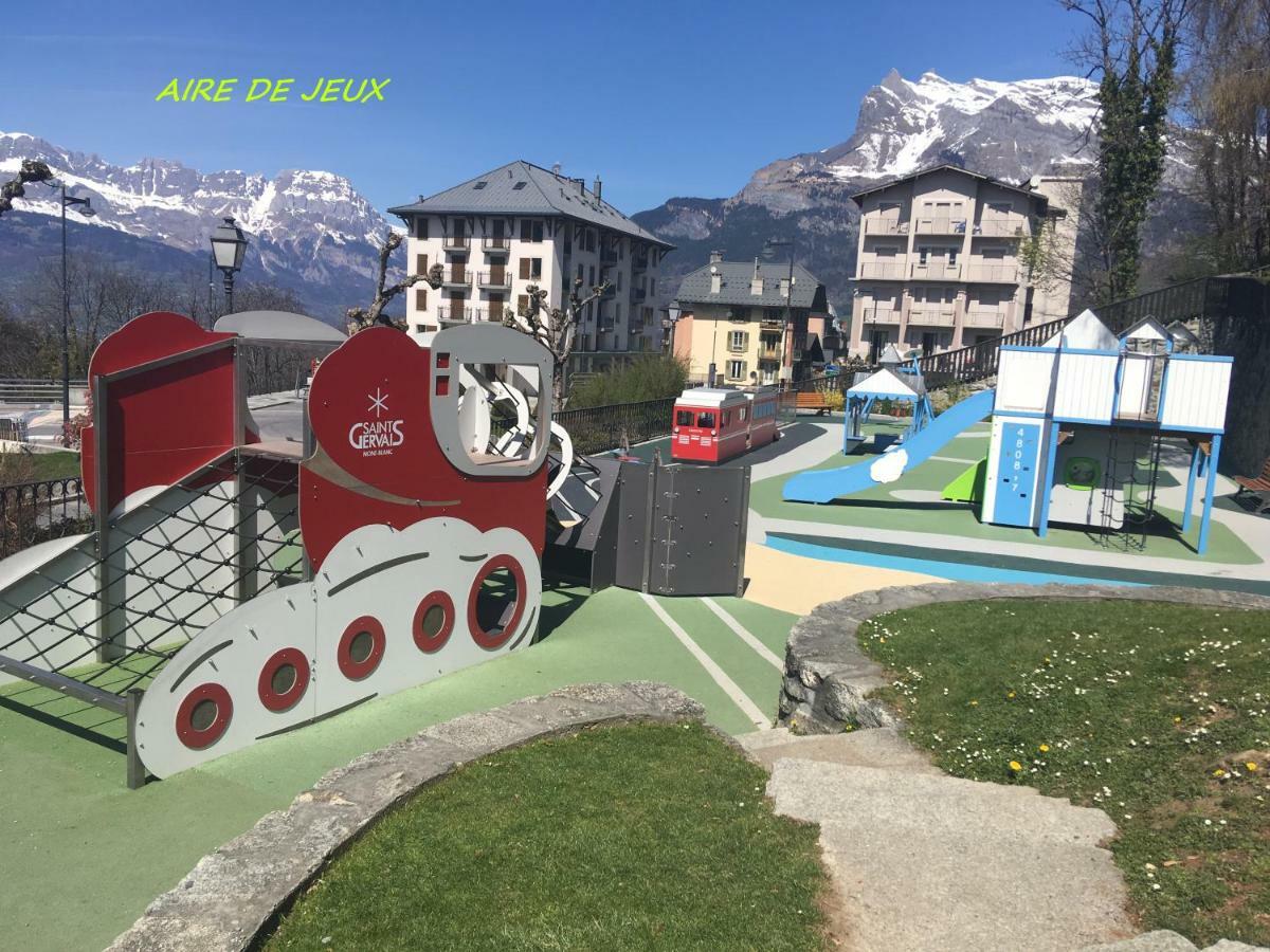 Appartement T2+Cabine Independante Au Depart Des Telecabines Saint-Gervais/Bettex/Mont D'Arbois المظهر الخارجي الصورة
