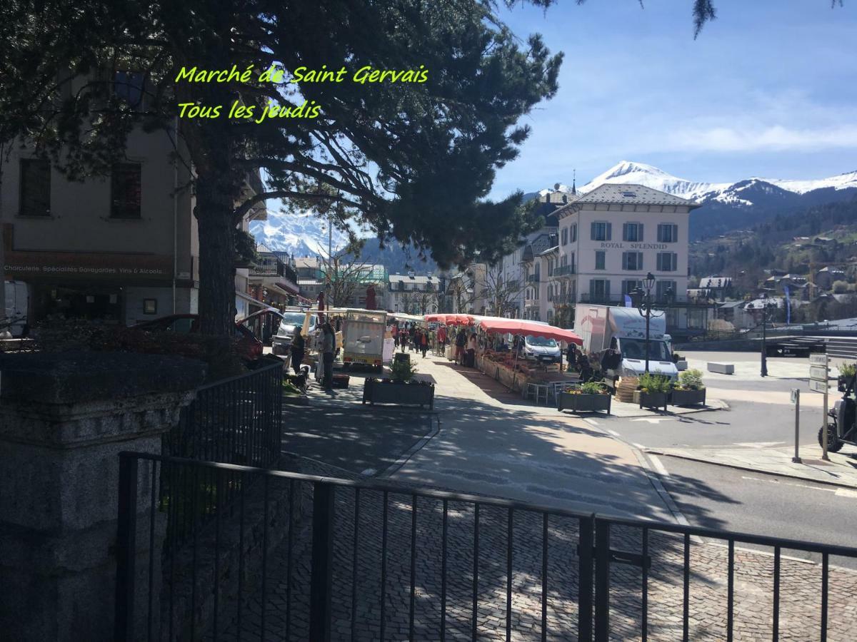 Appartement T2+Cabine Independante Au Depart Des Telecabines Saint-Gervais/Bettex/Mont D'Arbois المظهر الخارجي الصورة