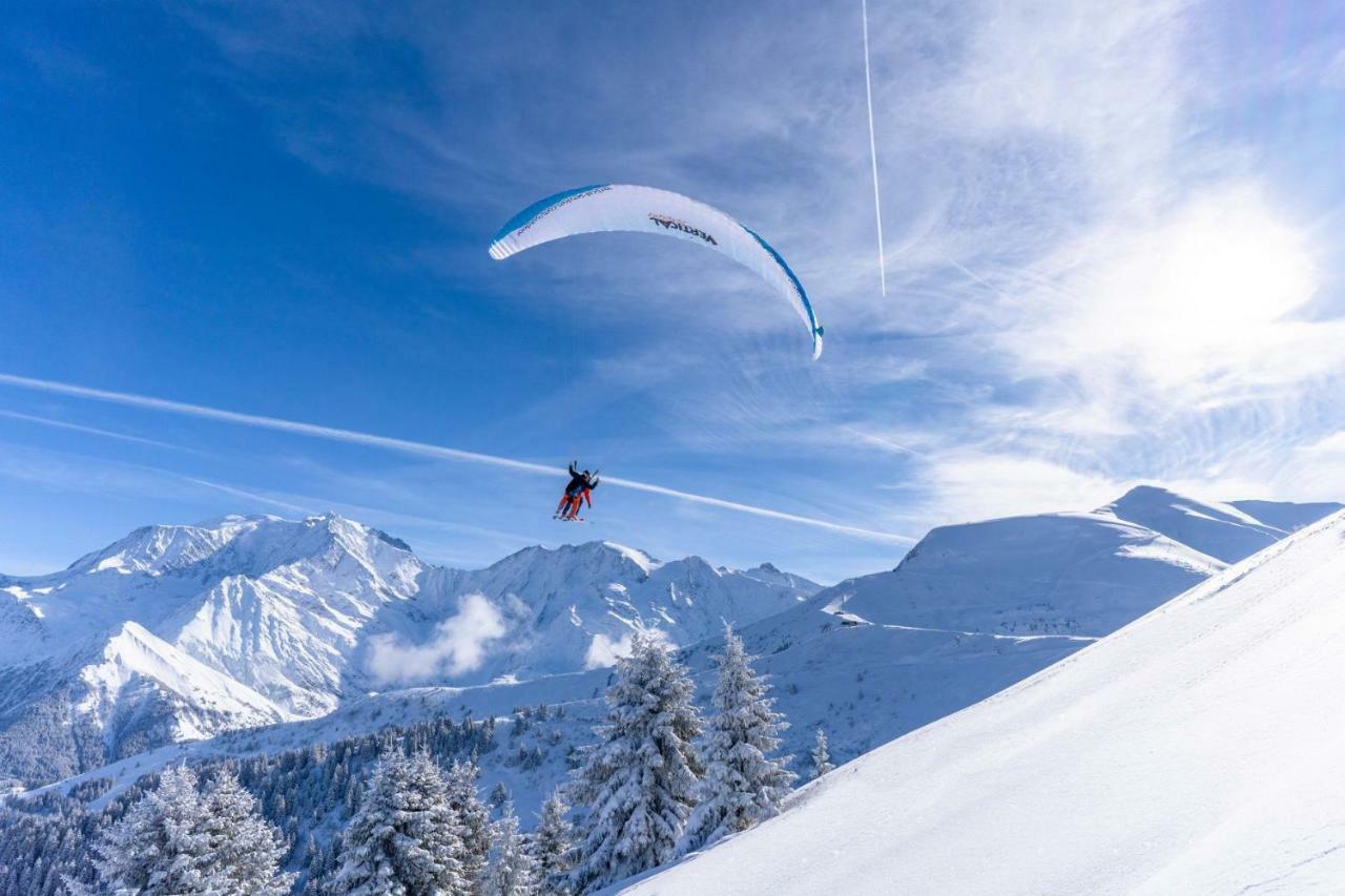 Appartement T2+Cabine Independante Au Depart Des Telecabines Saint-Gervais/Bettex/Mont D'Arbois المظهر الخارجي الصورة